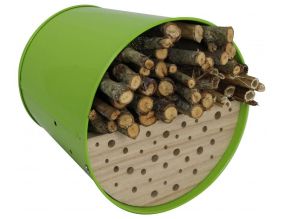 Abri pour oiseaux et insectes 5 en 1 Garden Life Box (Vert olive)