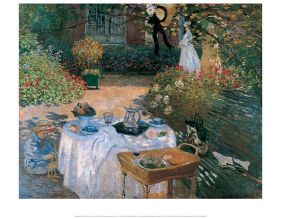 Affiche Le déjeuner - C. Monet 50x70 cm