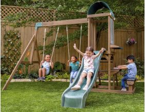 Aire de jeux avec toboggan et balançoires Wilderness Point