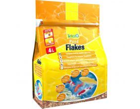 Aliment complet pour poissons de bassin Tetra pnd flakes 4L