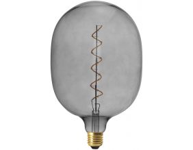 Ampoule ovale LED spirale 27 cm (Gris)