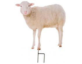 Animal de la ferme décoratif sur pic (Mouton)
