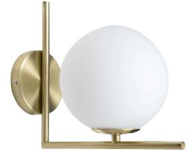 Applique murale en métal et verre Glamy 15 x 25 x 22 cm