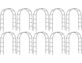 Arche déco en fer noir Atea (Lot de 10)