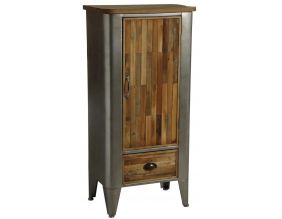 Armoire en bois et métal