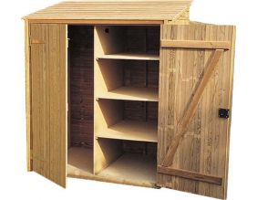 Armoire de jardin en pin 3 étagères Krol