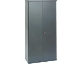 Armoire monobloc avec portes battantes en métal