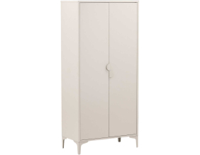 Armoire 2 portes en métal Piring (Beige)