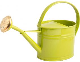 Arrosoir en acier galvanisé avec pomme 1.75 litres (Vert olive)