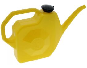 Arrosoir en plastique coloré 5 litres (Jaune)