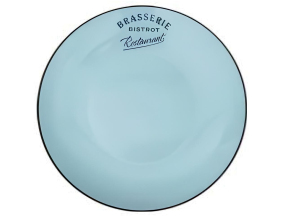 Assiette Brasserie bistrot 21,5 cm (Bleu)