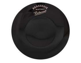 Assiette Brasserie bistrot 21,5 cm (Noir)