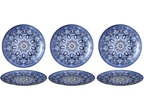 Assiette plate Jaipur (Lot de 6) (26 cm)