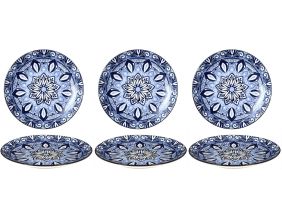 Assiette plate Jaipur (Lot de 6) (19 cm)