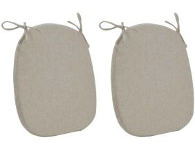 Assise de chaise écru (Lot de 2)
