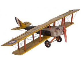 Avion décoratif en fer 47 x 68 x 16 cm