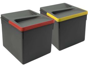 Bacs de tri pour tiroir de cuisine Recycle (2 bacs de 12 litres)