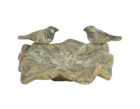 Bain à oiseau déco mousse