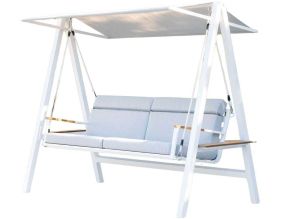 Balancelle de jardin en aluminium Artola
