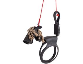 Balançoire cheval en pneu