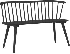 Banc en hévéa Bobby 120 x 49 x 77 cm