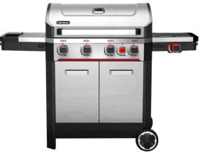 Barbecue au gaz en inox 4 brûleurs Mercury (Gris inox)