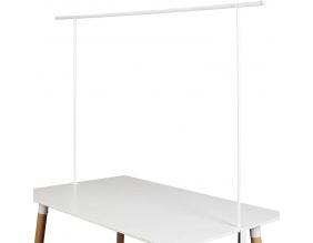 Barre ajustable pour décoration de table (Blanc)