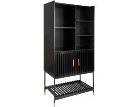 Bibliothèque en pin Cabinet 75 x 40 x 150 cm