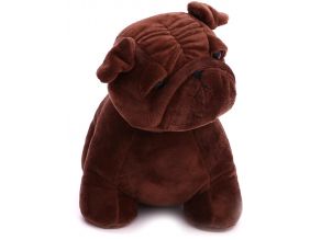 Bloque porte en tissu Charpey 21x25 cm (Marron)