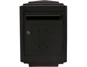 Boîte aux lettres en aluminium grand modèle 1950 (Noir)