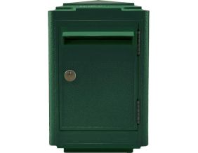 Boîte aux lettres en aluminium petit modèle 1945 (Vert)