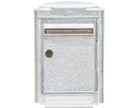 Boîte aux lettres en aluminium petit modèle 1945 (Alu)