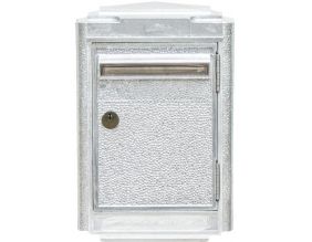 Boîte aux lettres en aluminium petit modèle 1945 (Alu)