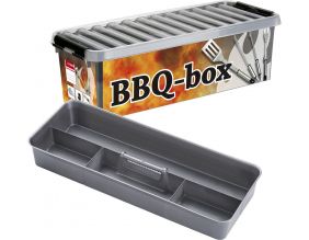 Boite Q-line BBQ-Box avec insert compartimenté