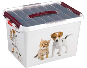 Boite Q-line motif animaux (22 litres)