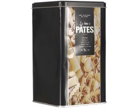 Boite à pâtes en métal embossé