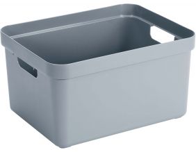 Boite de rangement Sigma home Box 32 L (Bleu gris)