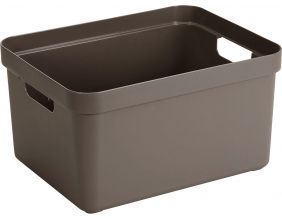 Boite de rangement Sigma home Box 32 L (Taupe)