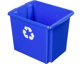 Boite de recyclage Nesta Box  45 Litres (Bleu)