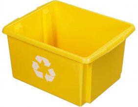 Boite de recyclage Nesta Box  32 Litres (Jaune)