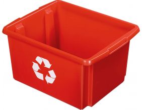 Boite de recyclage Nesta Box  32 Litres (Rouge)