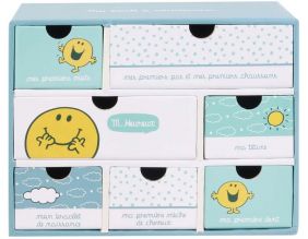 Boite à souvenirs naissance Monsieur Madame (M Heureux)