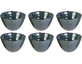 Bol en grès 55 cl Au grès du temps (Lot de 6)