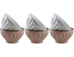 Bol vintage en grès 740ml Terrazzo (Lot de 6)
