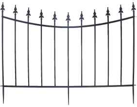Bordure de jardin  156 x 2.2 x 117 cm Classique