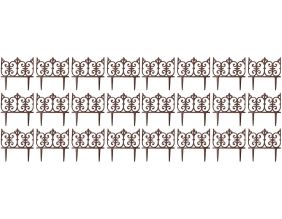 Bordure de jardin en fonte Valentine (Lot de 24)