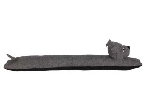 Boudin de porte Chien 85 cm (Noir)