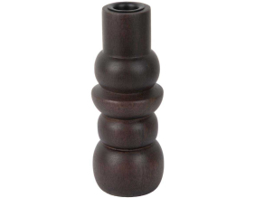 Bougeoir en  bois de manguier Formado Small (Bois foncé)