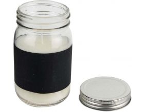 Bougie ardoise à personnaliser senteur vanille