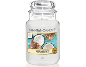 Bougie jarre en verre senteur  eau de coco (Grand modèle)